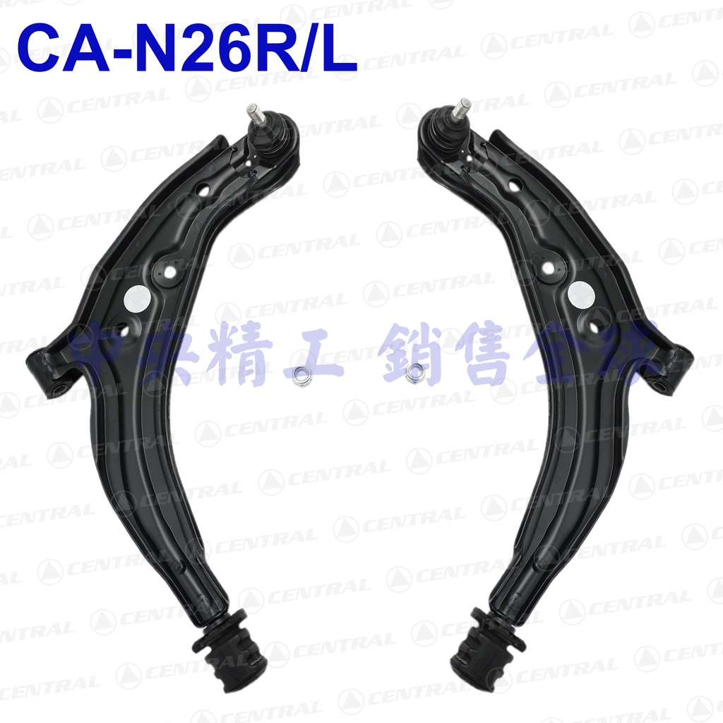 左+右NISSAN日產MARCH K11 1.3 92-11 VERITA全新品前下三角架三腳架三角台三腳台含和尚頭總成
