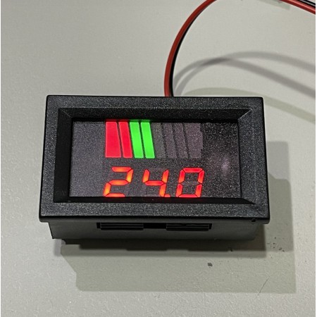 《2141》電動車電量錶 蓄電池電量表12V 24V 36V 48V 60V 鉛酸電瓶