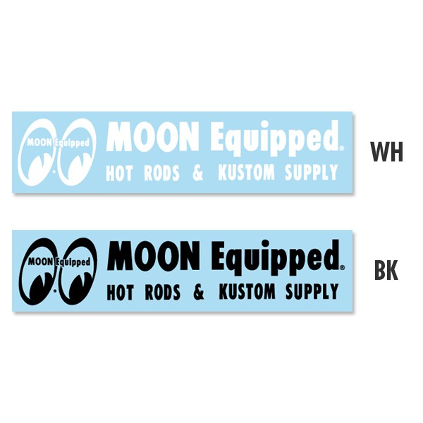 👀Mooneyes Taipei👀　MOON Equipped Logo 貼紙 MQD034