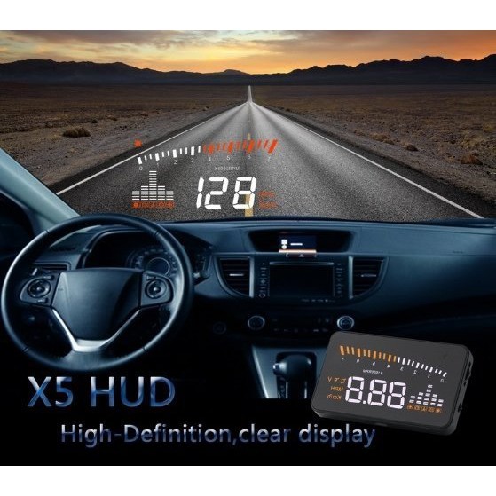 X5 OBDII HUD 抬頭顯示器 3吋螢幕 obd2 obd 2008年~後的車適用.08年前的要試看看