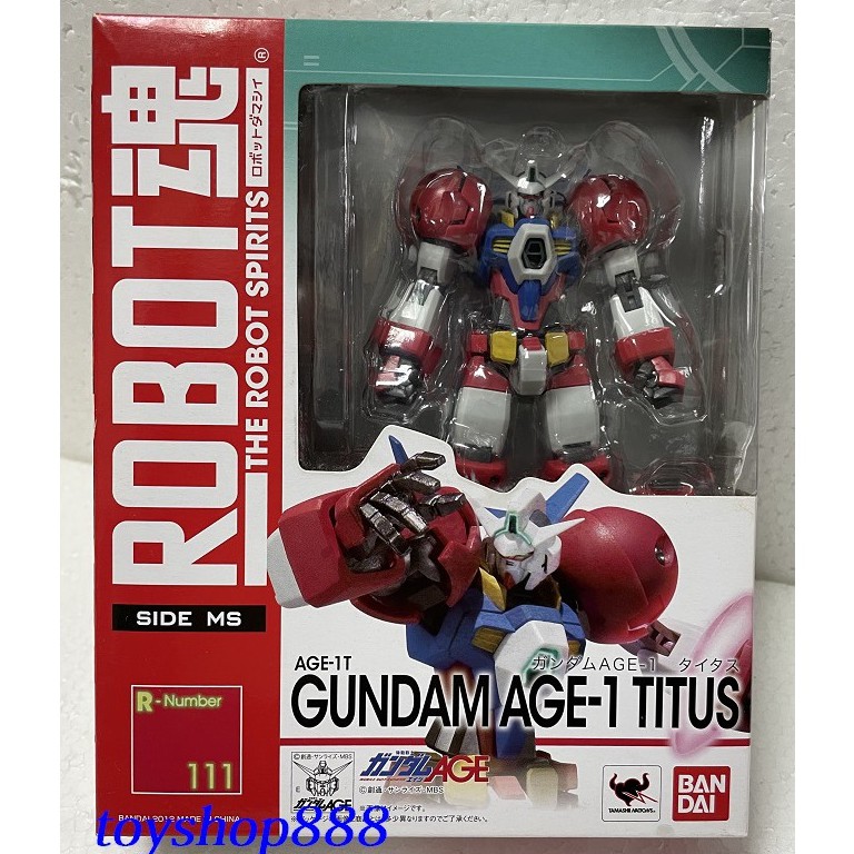 111 AGE-1 TITUS 勇將型 ROBOT魂 GUNDAM 日本BANDAI (888玩具店)