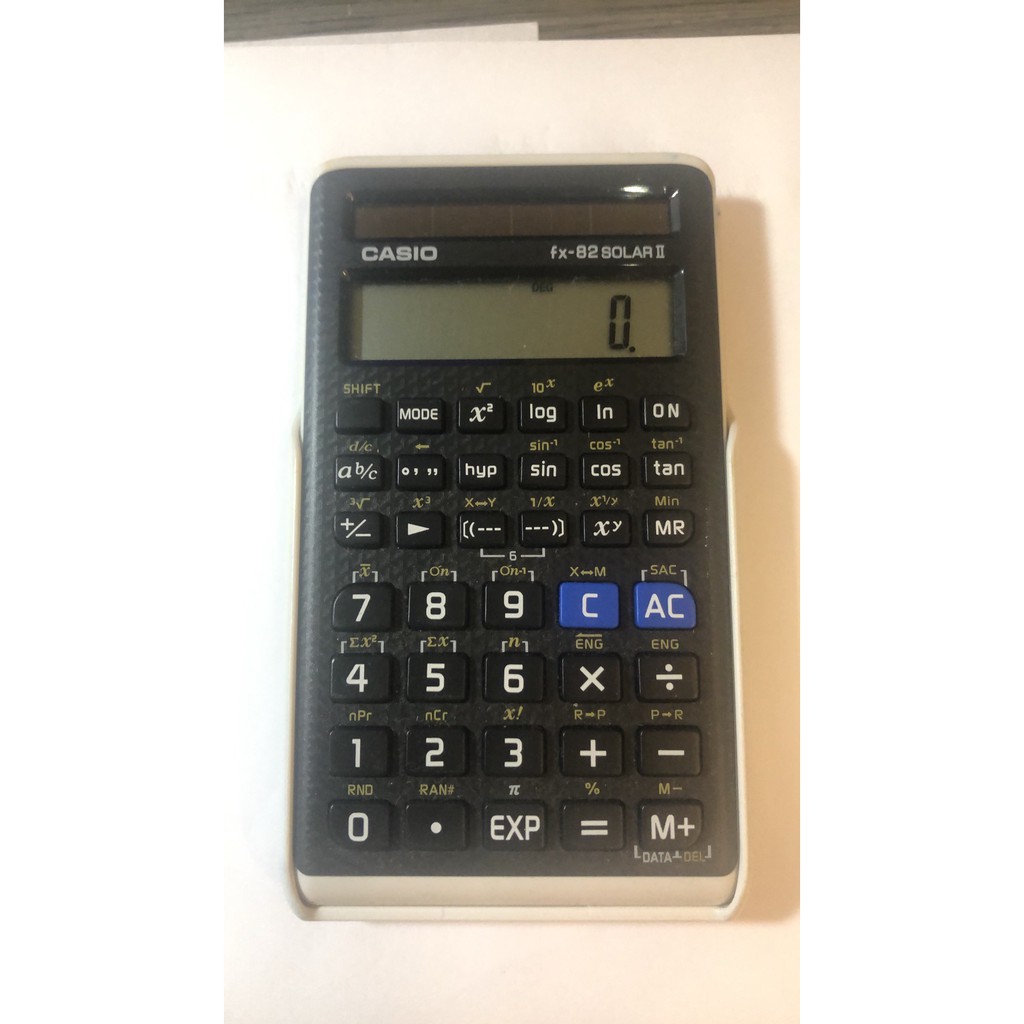 卡西歐casio Fx Solar Ii 研究所 考試 蝦皮購物
