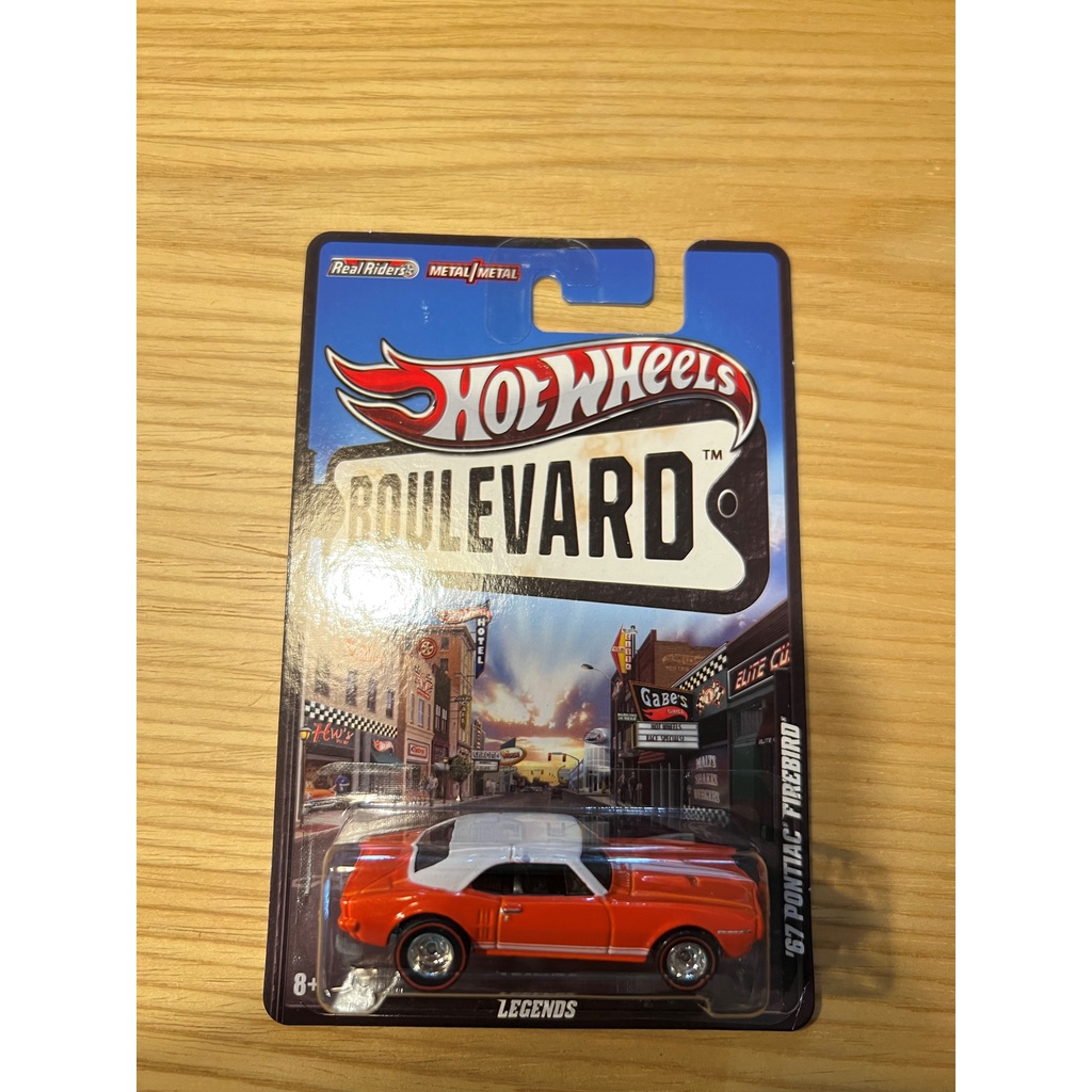 "Wheeler Hunter" Hot Wheels '67 Pontiac Firebird 風火輪 林蔭大道 火鳥