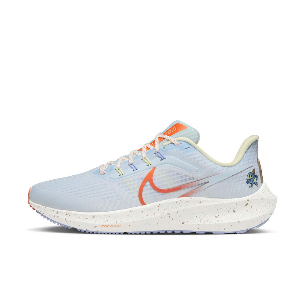 NIKE Wmns Pegasus 39 女慢跑鞋 藍橘 氣墊小飛馬 KAORACER DX6047181