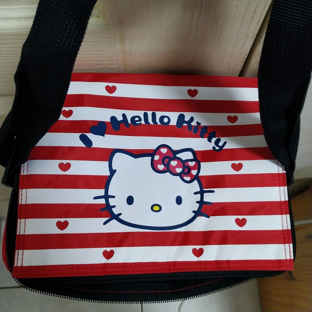 三麗鷗 Hello Kitty ❥ 立體方型 保溫袋 保冷袋 便當袋