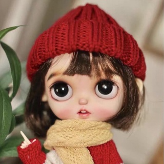 【糖糖DOLL】Blythe小布 BJD3分 ob24azone19 娃娃毛線帽子