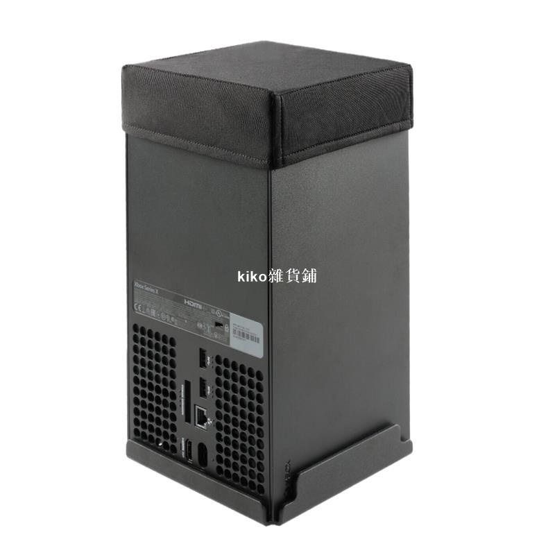 kiko雜貨鋪Xbox Series X防塵罩–超細軟空氣層面料防塵罩(黑色1個裝)