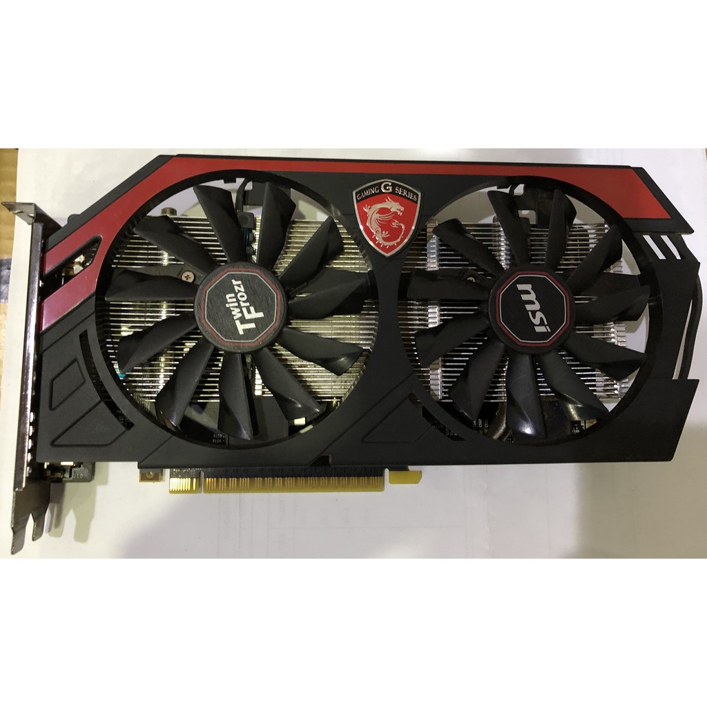 二手良品 MSI N750 GTX750 TI GAMING 2GD5 免插電 顯示卡