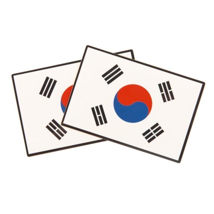 [ARTBOX OFFICIAL] 行李箱貼紙 韓國國旗