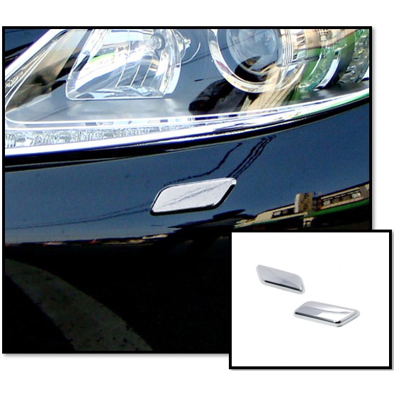 圓夢工廠 Lexus ES ES200 ES250 ES300h ES350 2012~15 前保桿噴水蓋貼 洗燈器蓋