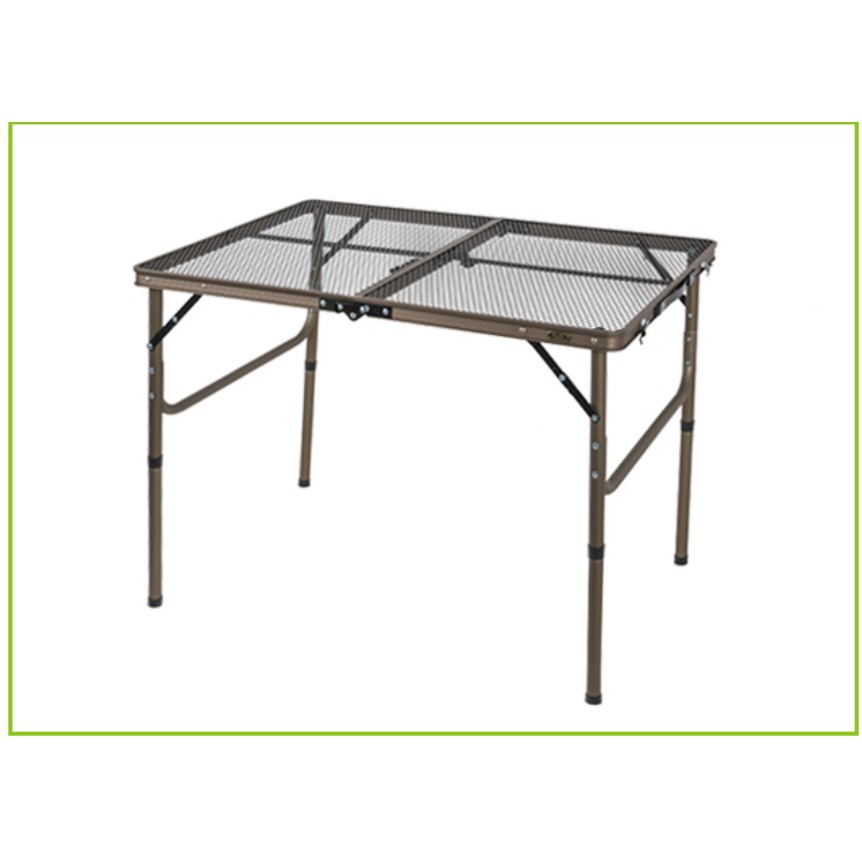 NTT56 努特NUIT 綠野仙棕網桌-大(90*60*38/70) 鋼網折疊桌 折疊桌 折合桌 露營桌 野餐桌 折合桌