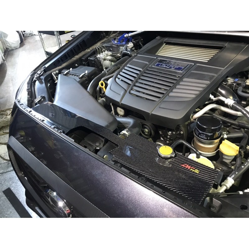 DK 汽車精品LEVORG WRX 引擎室導流排風飾板/排風翅 碳纖卡夢集風蓋板高密合度設計直上無損安裝另有多樣空力套件