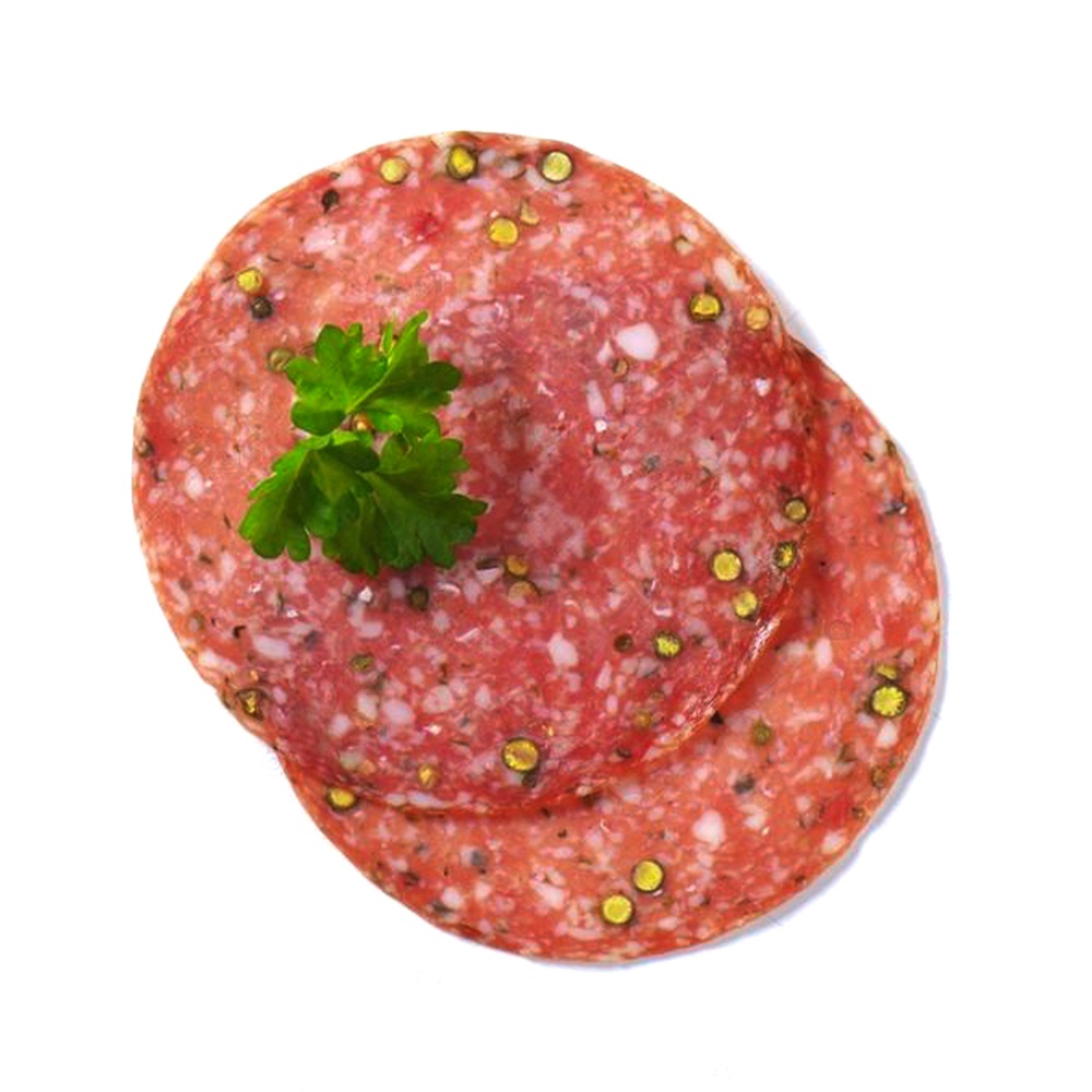 綠胡椒沙拉米／ 200g   Green Pepper Corns Salami／ 200g