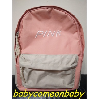 背包提袋 PINK 後背包 粉紅色