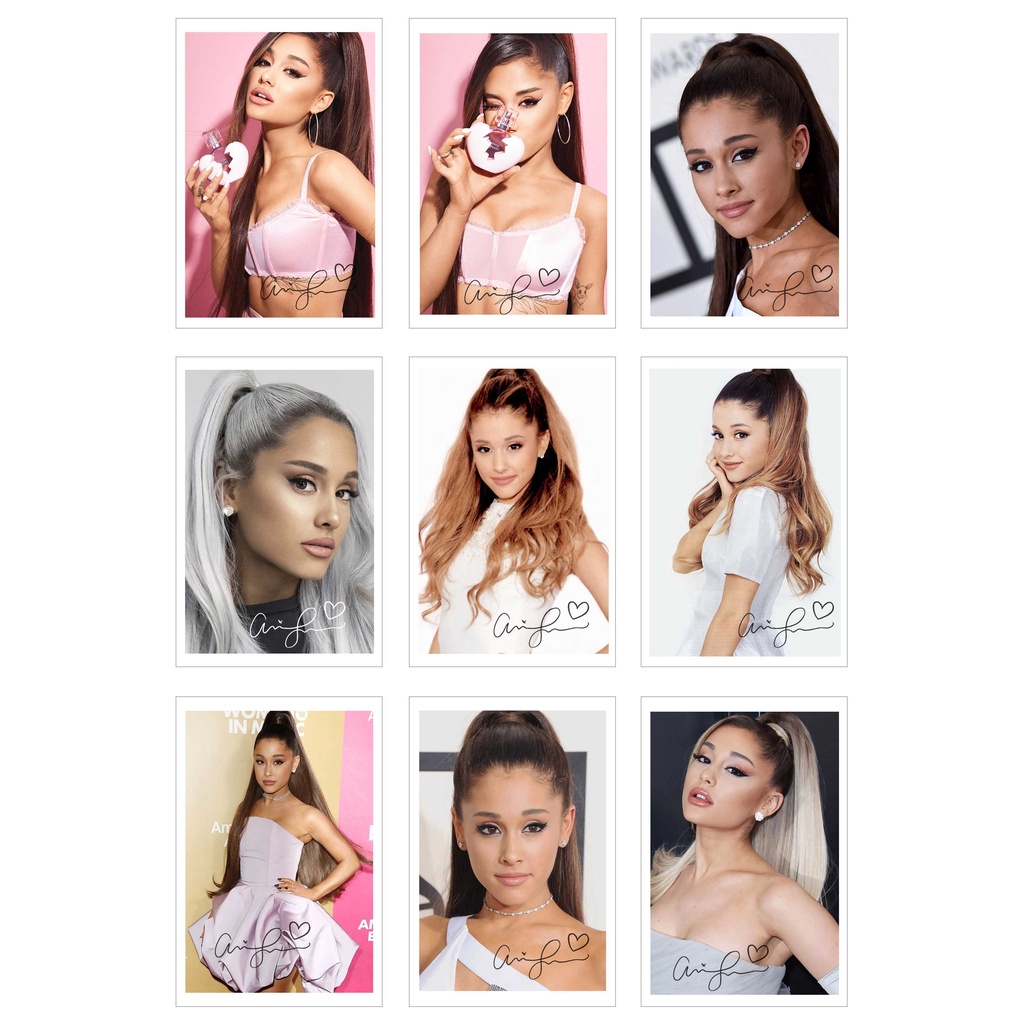[絲壓] Lomo Card 36 張照片 ARIANA GRANDE (簽名)