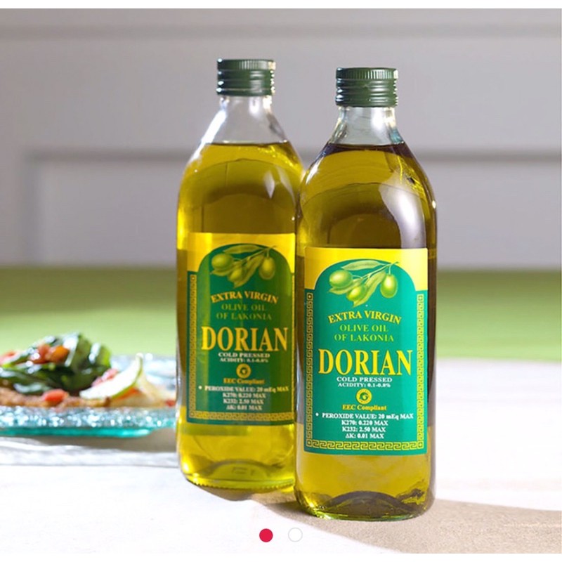 特級冷壓橄欖油─2瓶裝 Dorian Extra Virgin Olive Oil -1 Liter x2
