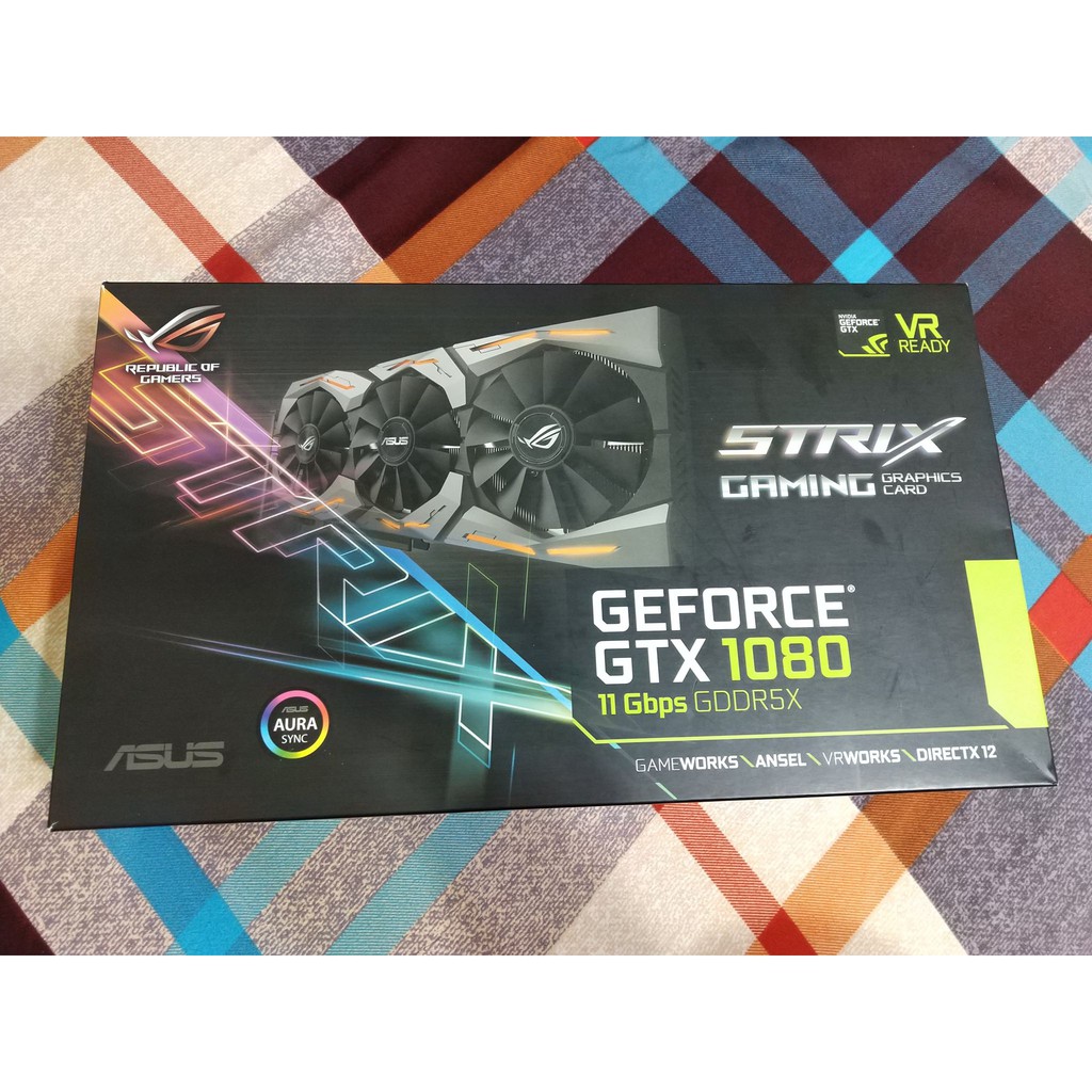 ASUS ROG STRIX GTX1080 A8G 11GBPS 已有人預訂 請勿下標