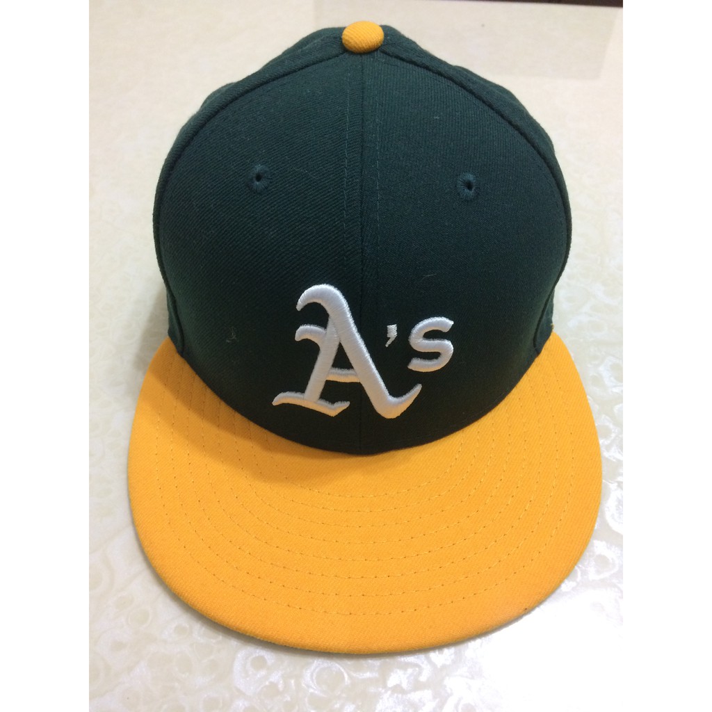 [二手] NEW ERA-59Fifty 運動家隊棒球帽 含運費
