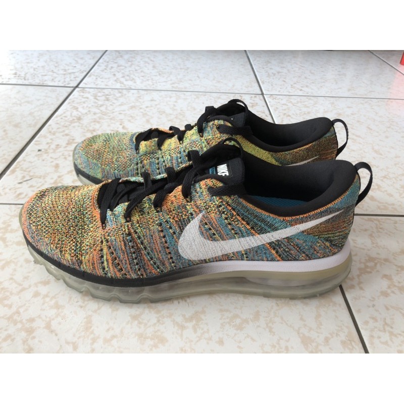 Nike Flyknit Max Multicolor 彩色 冰底 US11.5 620469004