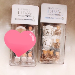 現貨-🇰🇷韓國 MISSHA x Dashing Diva腳部光療防水持久貼片/一盒24片