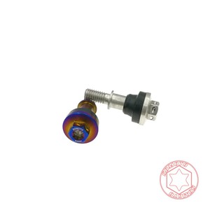 SOMOTO臺灣製造 傳動外蓋不銹鋼螺絲 一體成型 白鐵/鍍鈦 適用YAHAMA 光陽 三陽 勁戰1-5代