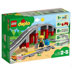 LEGO 樂高 DUPLO 得寶系列 10872 鐵路橋與鐵軌 大顆粒