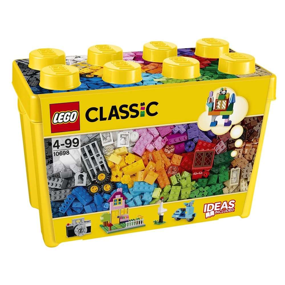 【台南 益童趣】LEGO 10698 經典系列 樂高大型創意拼砌盒桶 Classic 正版樂高 生日禮物 送禮