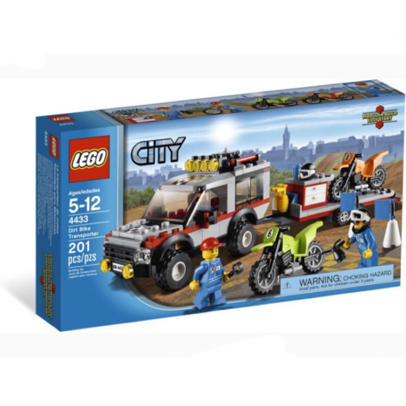 LEGO 樂高 4433 CITY城市系列-越野拖車