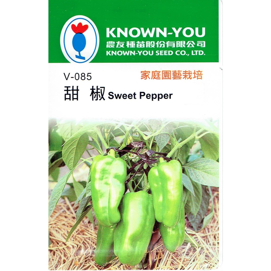 種子王國  甜椒 青椒【蔬果種子】農友牌 蔬果小包裝種子 約30粒/包