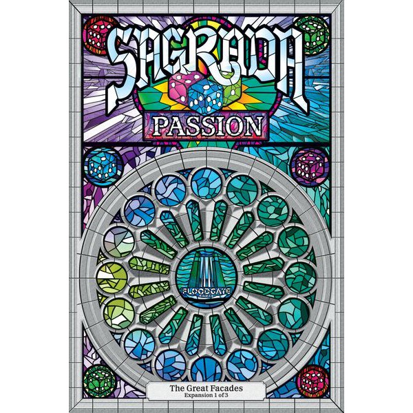 [JOOL桌遊] Sagrada: Passion Exp. 聖家堂：熱情擴充 英文版 家庭遊戲 親子遊戲 擲骰遊戲