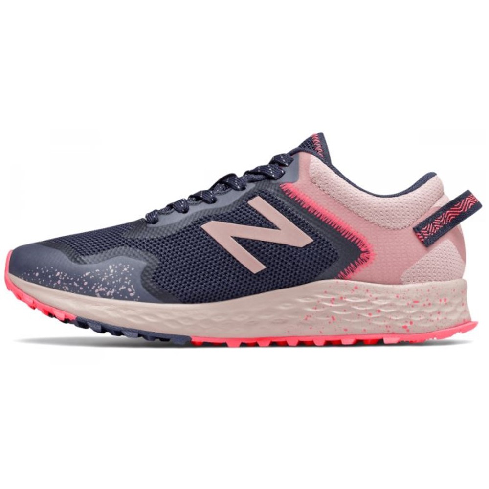 New Balance WOMEN PERFORMANCE 女款藍粉色運動慢跑鞋-NO.wtarisr1