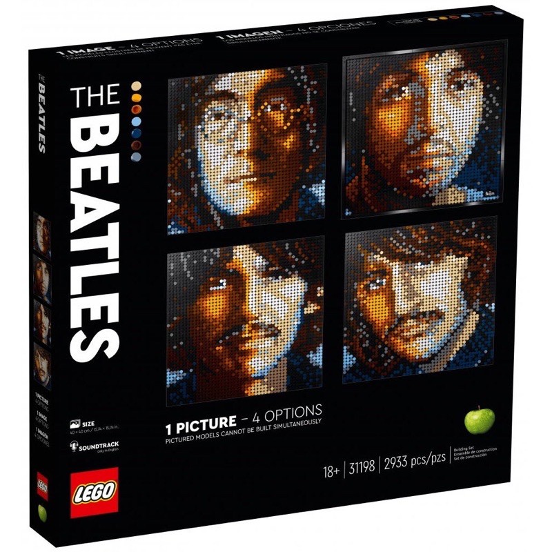 樂高 31198 披頭四 經常 創意 拼貼 掛飾 拼圖 台北市可面交 禮物 LEGO the Beatles 圖片 積木
