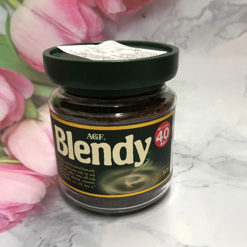 即溶黑咖啡粉  ^大貨台日韓^  日本  AGF Blendy 即溶黑咖啡粉80g