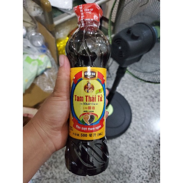 Xì dầu  Tam Thái Tử 500ml 三太子醬油(Nhất Ca 一哥）