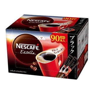 ◽現貨◽日本雀巢 Nescafe excella 即溶咖啡 黑咖啡無糖 隨身包 2g 42入 90入/盒