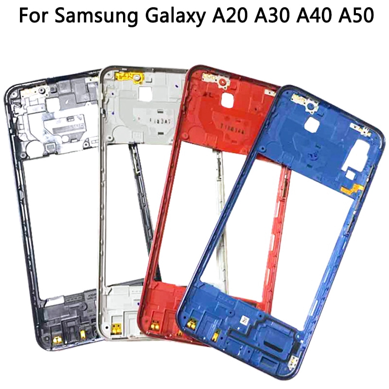 SAMSUNG 三星 Galaxy A20 A30 A40/A210 A50 中框擋板蓋中殼帶側鍵