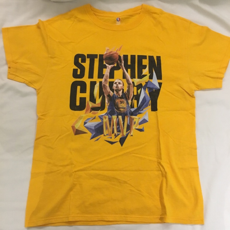 NBA官網限定 2015 勇士隊 浪花兄弟 Curry MVP 短踢 短t t恤