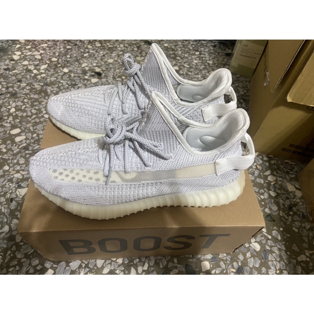 代友售)白天使Adidas Yeezy Boost 350 V2 Static Reflective 反光 EF2367