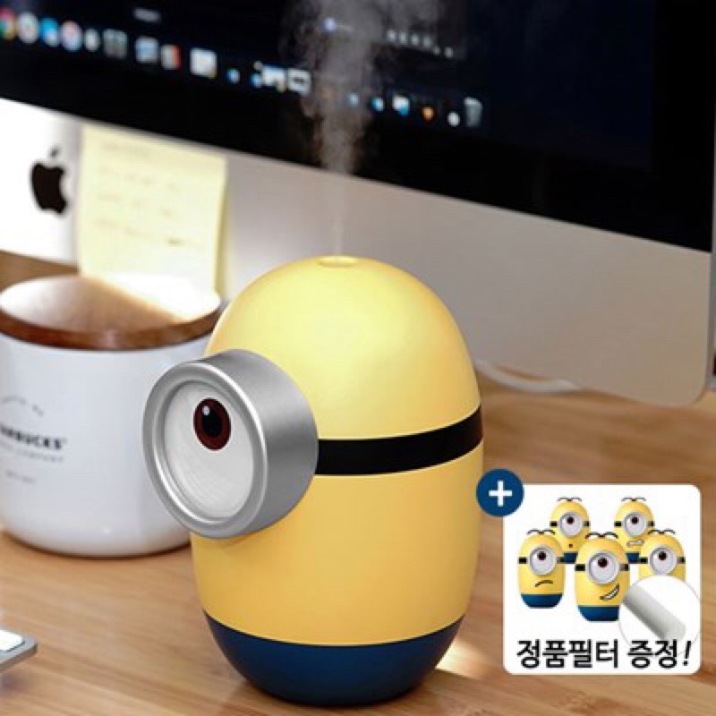 韓國代購 小小兵 minions 無線加濕器