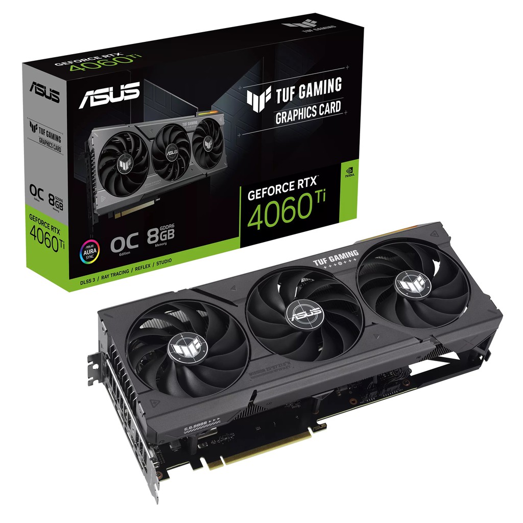 華碩 TUF-RTX4060Ti-O8G-GAMING 三風扇/註五年/4060TI 現貨 廠商直送