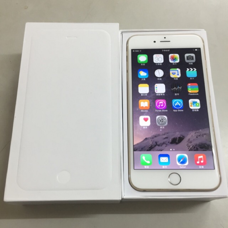 APPLE IPHONE 6 PLUS 64G 金色！