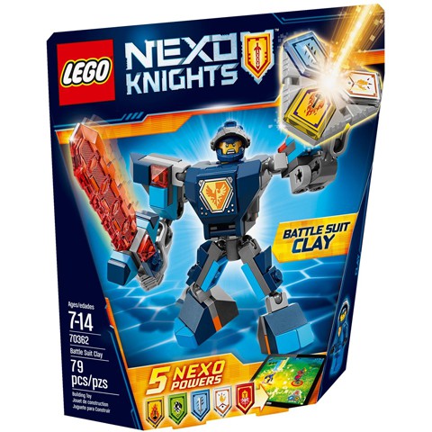 磚家 LEGO 樂高 70362 Nexo Knights 未來騎士 Clay 克雷戰鬥裝甲 無盒 無書 無貼紙