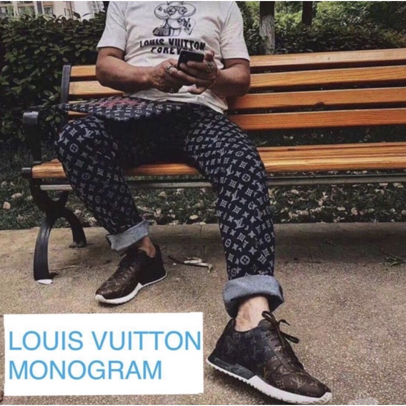 Louis Vuitton LV monogram 路易威登限量丹寧單寧牛仔褲 38號 W74cm 29腰