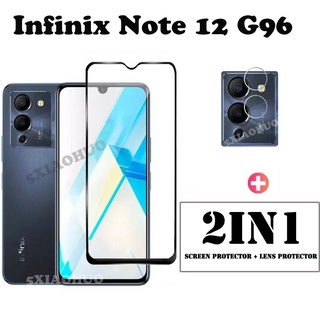 Infinix Note 12i 12 G88 螢幕保護膜和相機鏡頭玻璃保護膜的 Infinix Note 12 G96