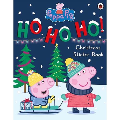 Peppa Pig：Ho Ho Ho! Christmas Sticker Book 貼紙書（外文書）