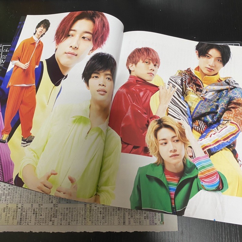 日雜切頁 Soda Special Edition Entertainer 7 Men 侍中村本高菅田佐佐木 蝦皮購物