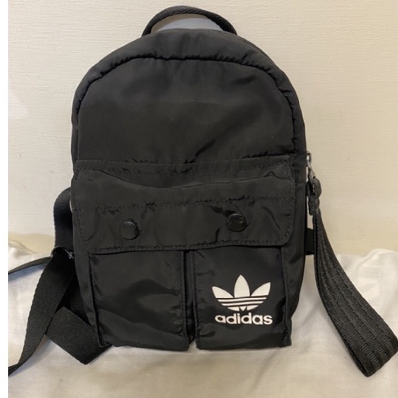 ADIDAS 三葉草兩用迷你側背包小包後背包休閒包DV0209