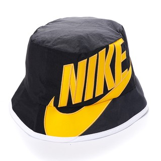 NIKE NSW BUCKET HAT 刺繡 大LOGO 滾邊 復古 漁夫帽 DH2077-010 現貨