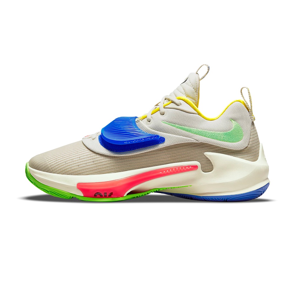 Nike ZOOM FREAK 3 EP 男 灰彩 字母哥 氣墊 避震 支撐 包覆 籃球鞋 DA0695-100