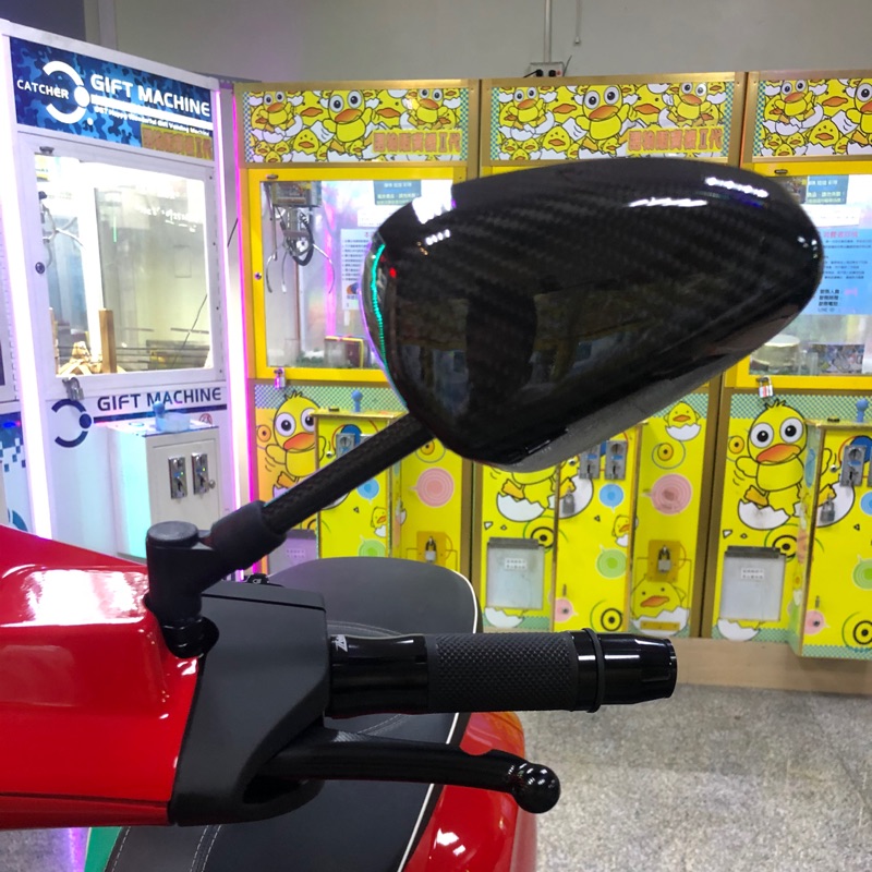 台南VOS偉士車坊-Vespa 全段碳纖維後照鏡 正卡夢 後照鏡 GTS GTV 春天衝刺 LX LT S